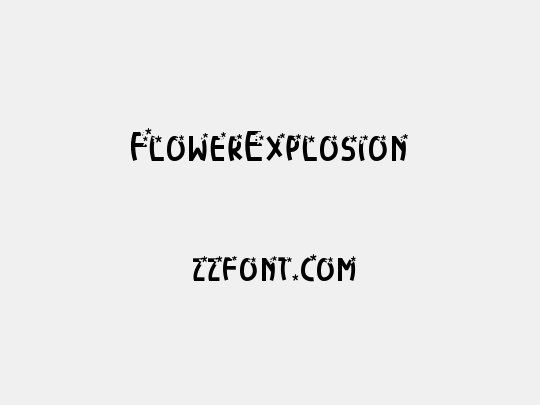 FlowerExplosion