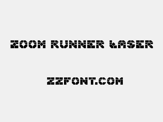Zoom Runner Laser