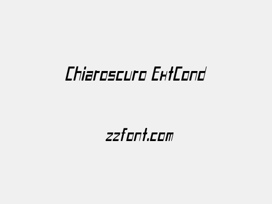 Chiaroscuro ExtCond
