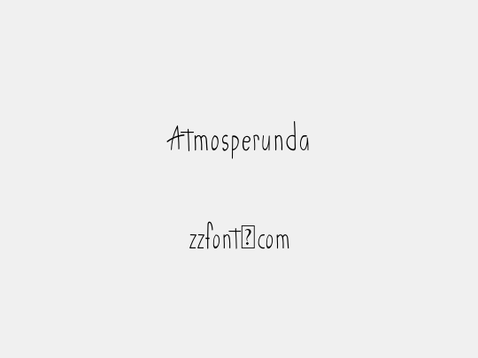 Atmosperunda