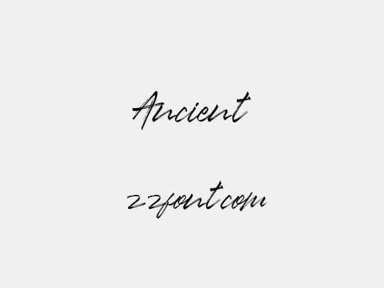 Ancient