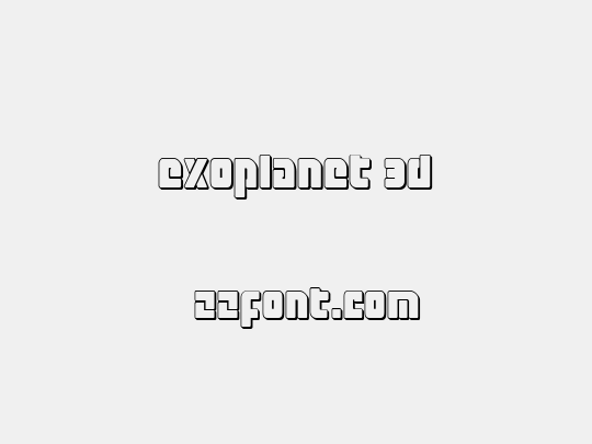 Exoplanet 3D