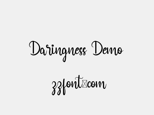 Daringness Demo