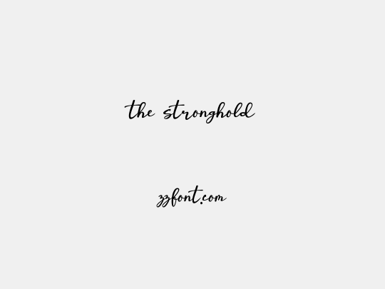 the stronghold