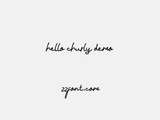 hello churly demo