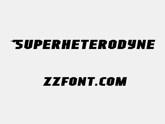 Superheterodyne