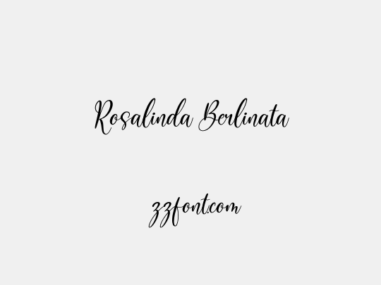 Rosalinda Berlinata