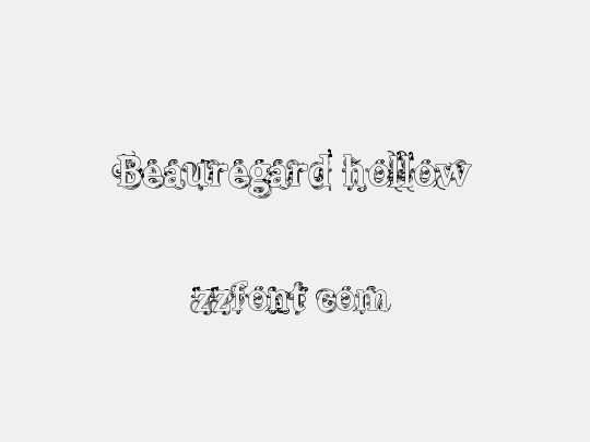 Beauregard Hollow