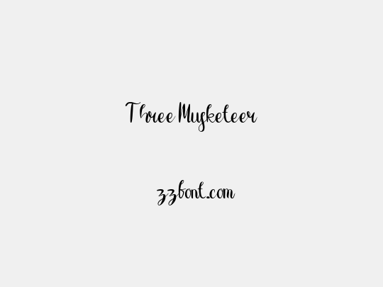 Three Musketeer