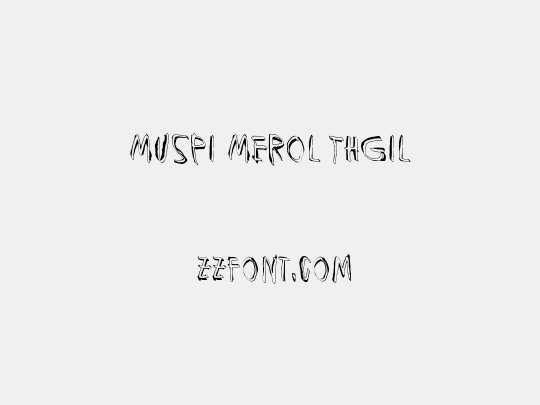Muspi Merol Thgil
