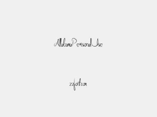AllabamaPersonalUse