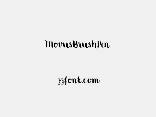 MovusBrushPen