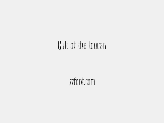 Cult of the toucan