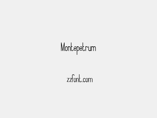 Montepetrum