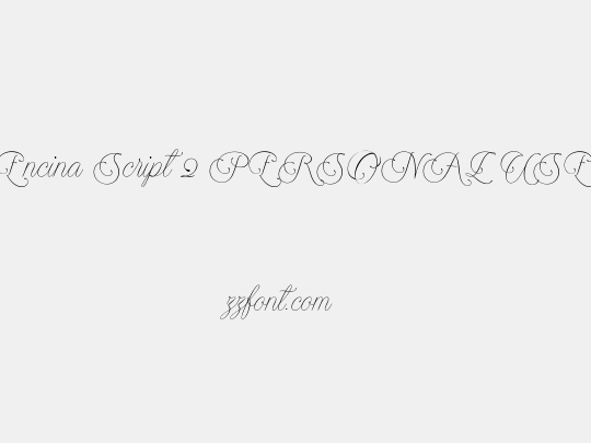 Encina Script 2 PERSONAL USE