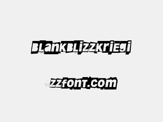 Blankblizzkriegi