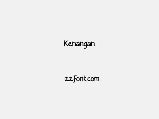 Kenangan