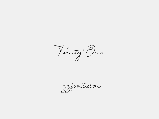 Twenty One