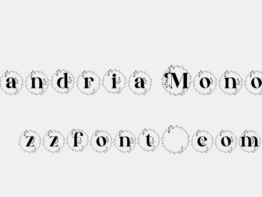 Alexandria Monogram