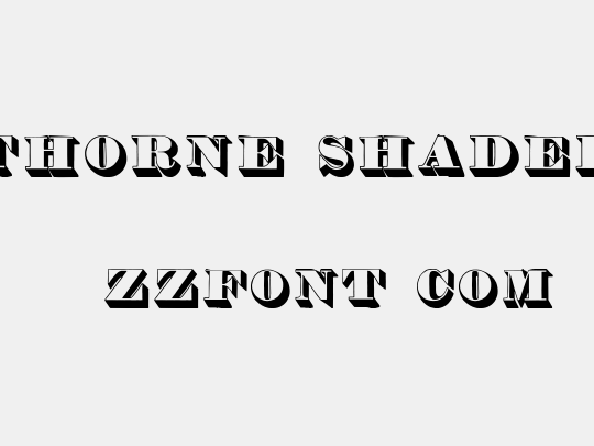 Thorne Shaded