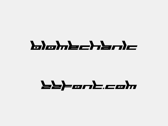 Biomechanic