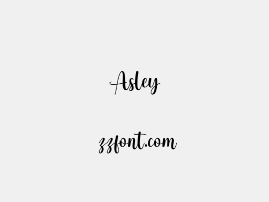 Asley