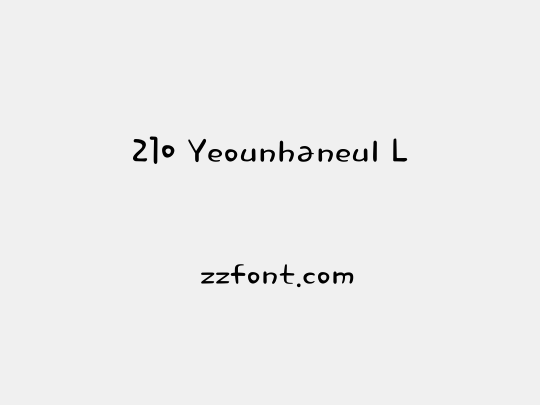 210 Yeounhaneul L