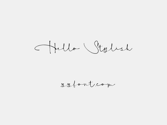 Hello Stylish