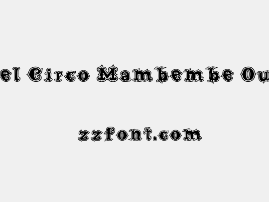 Cordel Circo Mambembe Outline