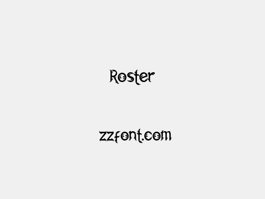 Roster