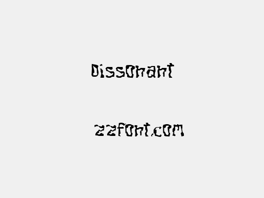 Dissonant