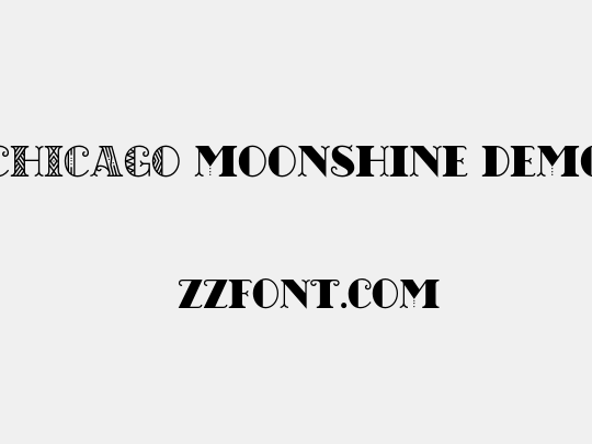CHICAGO moonshine demo