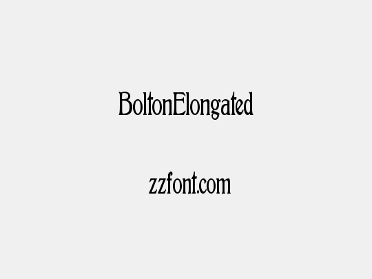 BoltonElongated