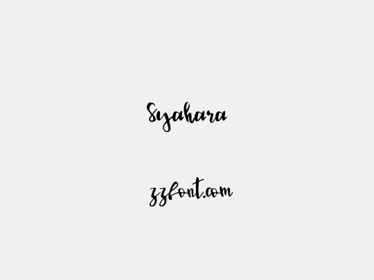 Syahara