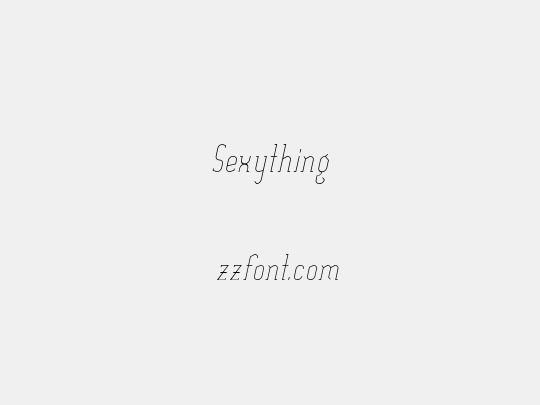 Sexything