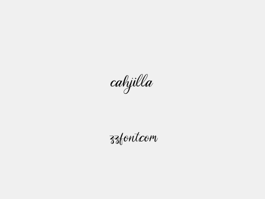 cahjilla