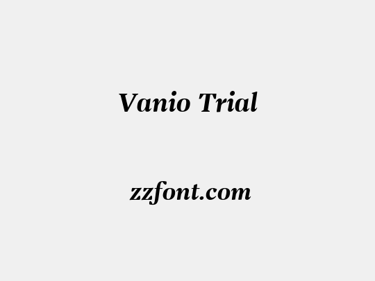 Vanio Trial