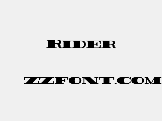Rider