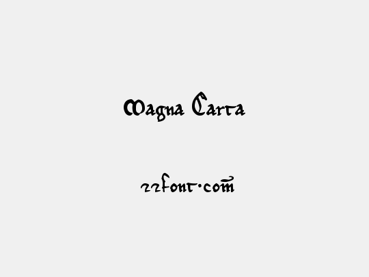 Magna Carta
