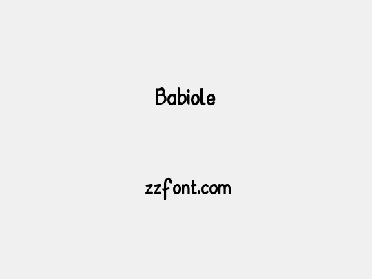 Babiole