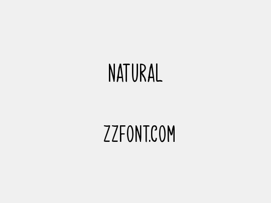 Natural