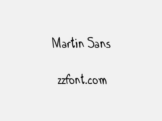 Martin Sans