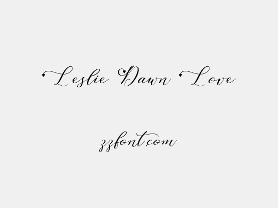 Leslie Dawn Love
