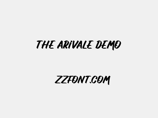 The Arivale Demo