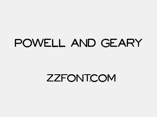 Powell and Geary