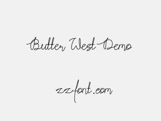 Butter West Demo