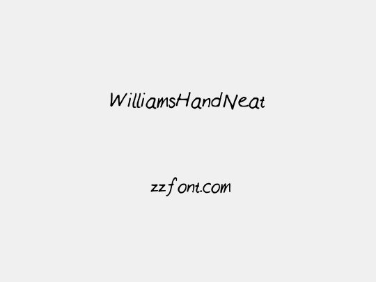 WilliamsHandNeat