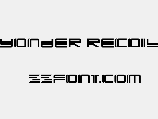 Yonder Recoil