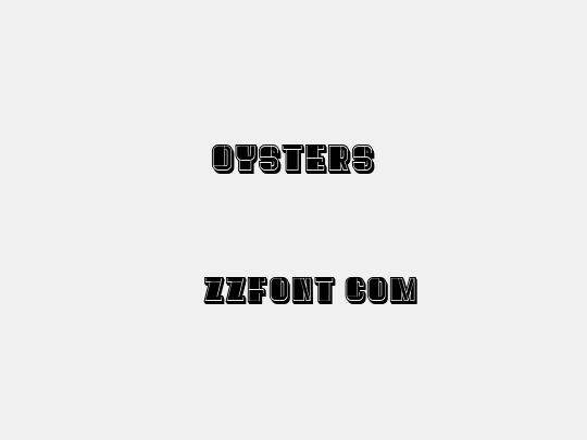 Oysters