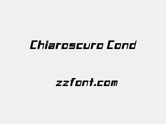 Chiaroscuro Cond